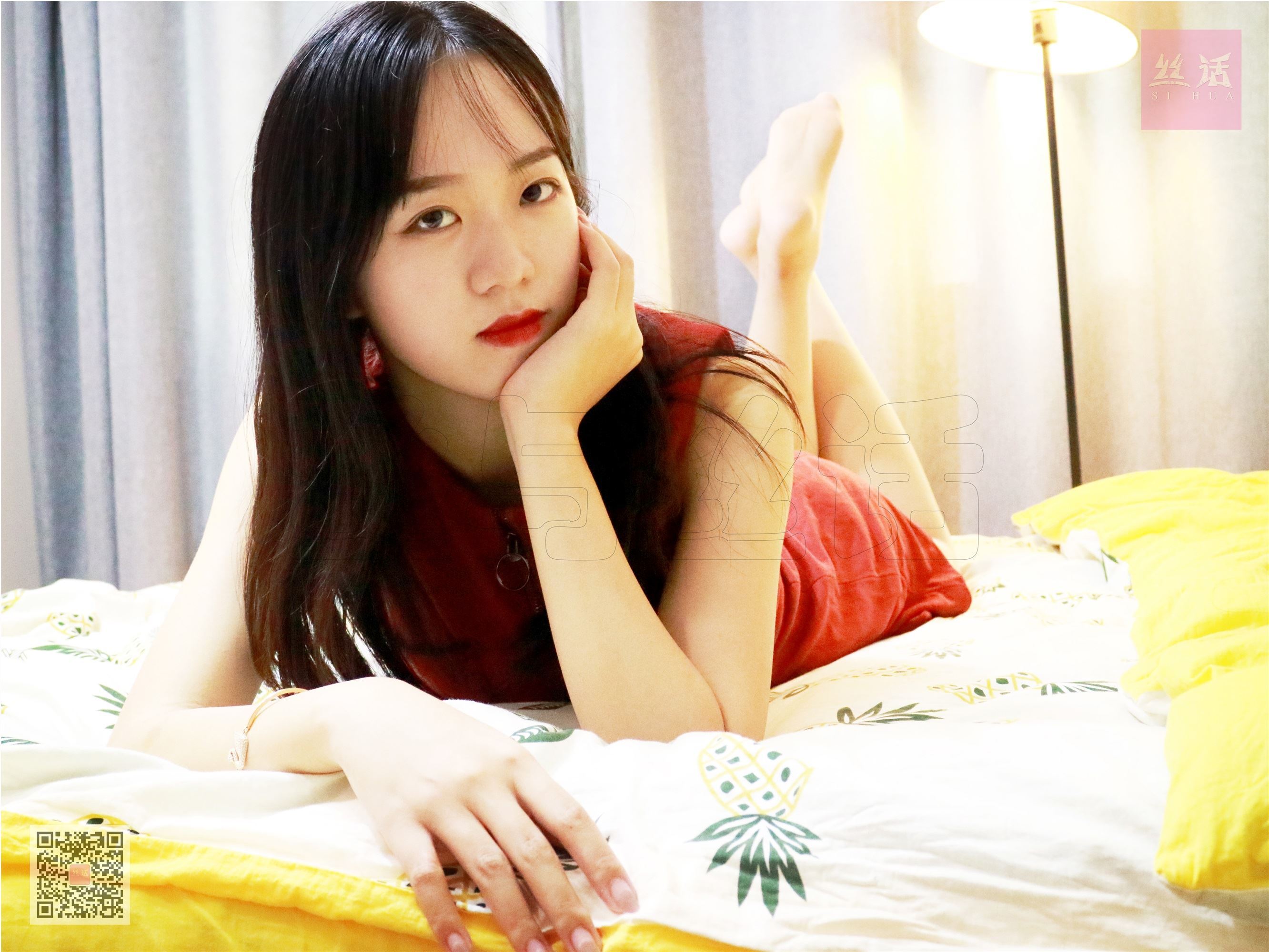 SiHua思话  SH001 子琦 大三学姐的第一次